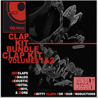 OG PRESS CLAP KIT VOL 1 & 2 SOUND PACK BUNDLE